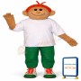 Red Headed Boy Lightweight Mascot Costume