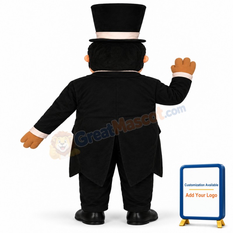 Mr Million Lightweight Mascot Costume