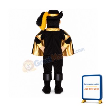 Musketeer Lightweight Mascot Costume