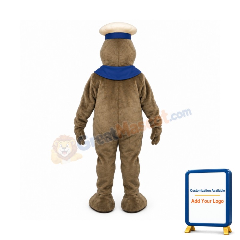 Silly Seal w-Hat & Tie Lightweight Mascot Costume