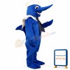 Swordfish w-Hat & Collar Lightweight Mascot Costume
