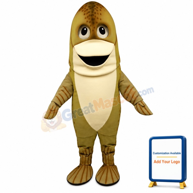 Cuddly Cod Lightweight Mascot Costume
