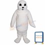 White Baby Seal Lightweight Mascot Costume