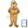 Baby Walrus w-Hat & Collar Lightweight Mascot Costume