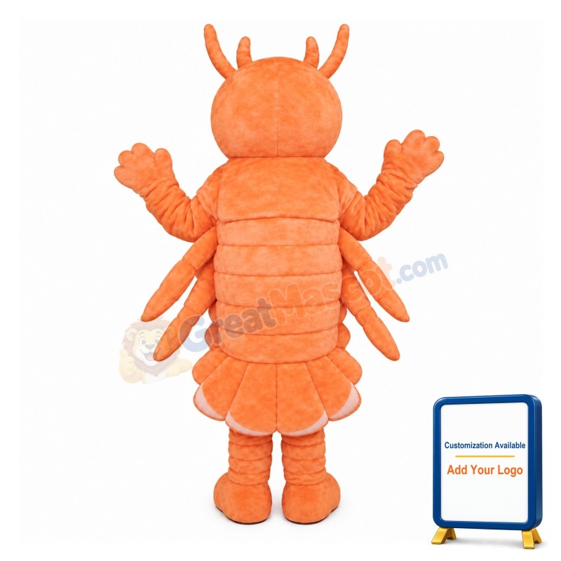 Shrimp Lightweight Mascot Costume