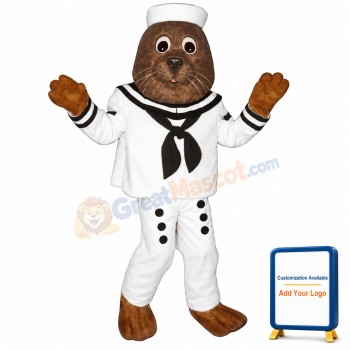 Sailing Otter Lightweight Mascot Costume