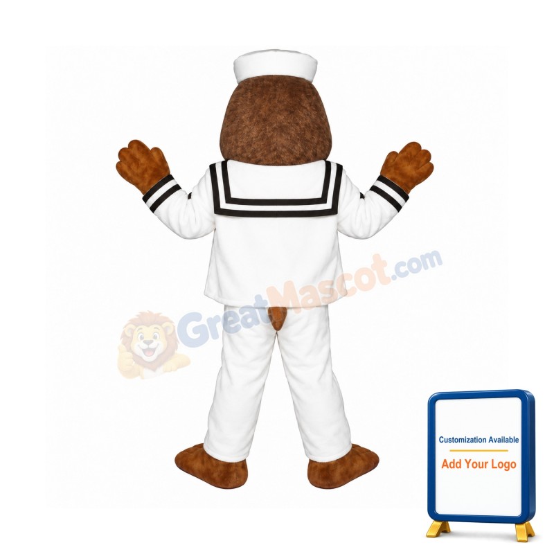 Sailing Otter Lightweight Mascot Costume