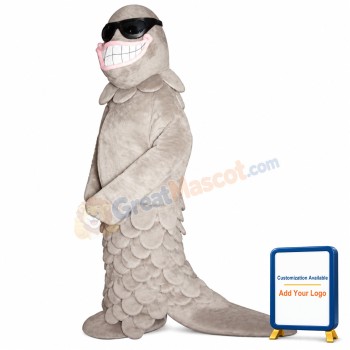 Smiling Salmon w-Sunglasses Lightweight Mascot Costume