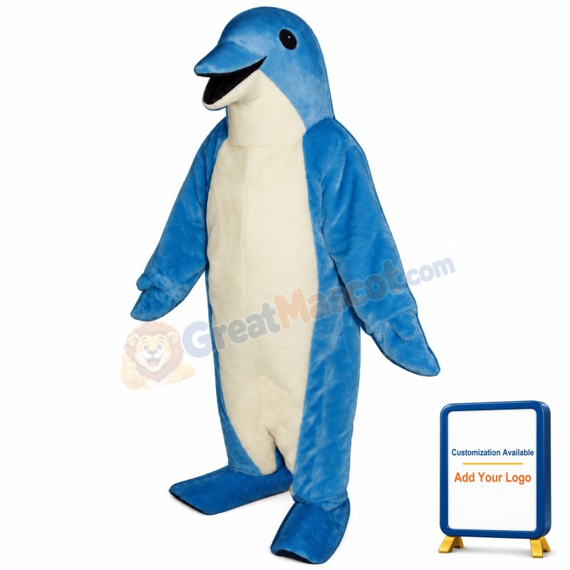 Dolphin Lightweight Mascot Costume