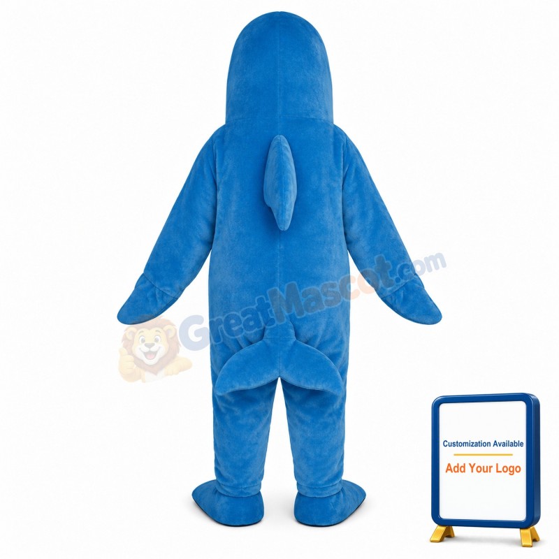 Dolphin Lightweight Mascot Costume