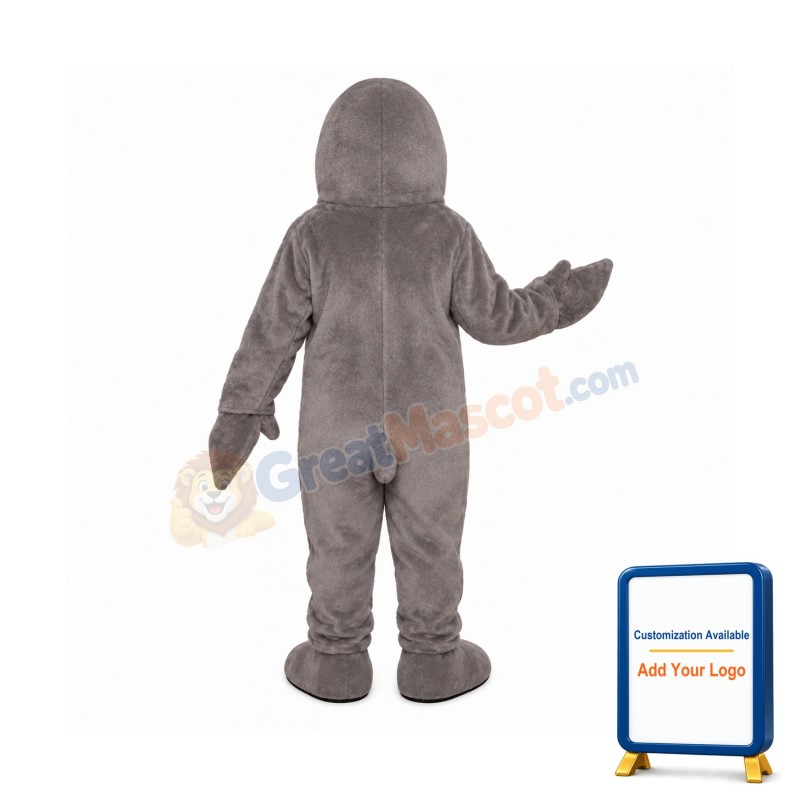 Grey Seal Lightweight Mascot Costume