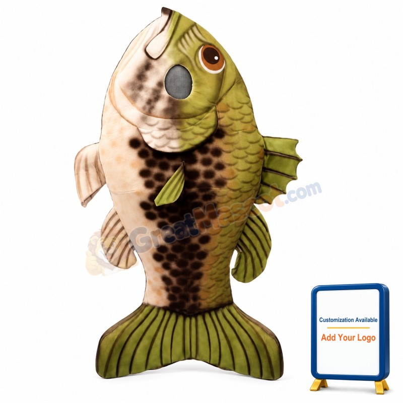 Large Mouth Bass Lightweight Mascot Costume