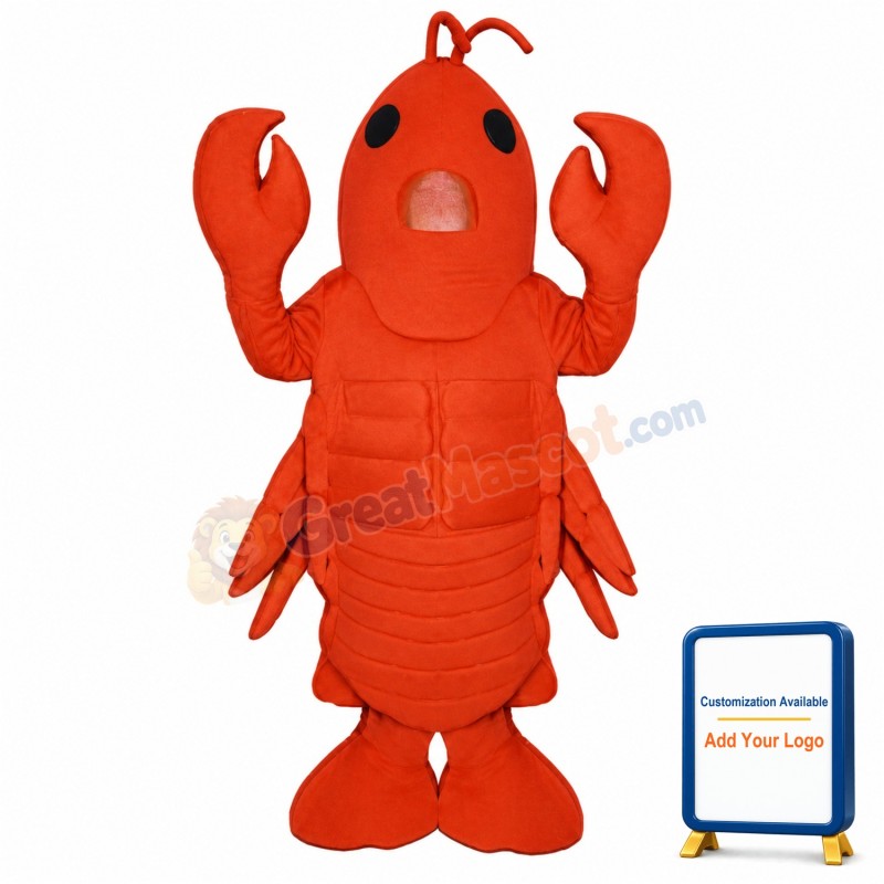Lobster Lightweight Mascot Costume