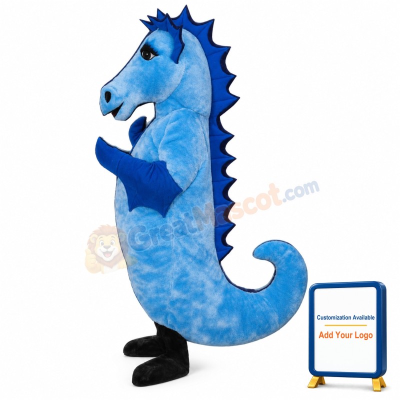 Seahorse Lightweight Mascot Costume