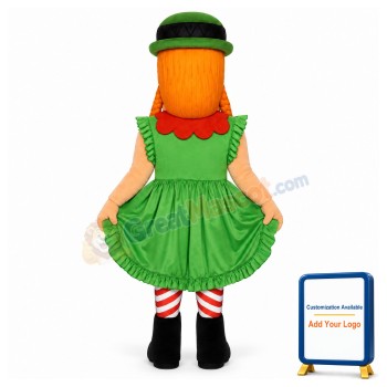 Girl Leprechaun Lightweight Mascot Costume
