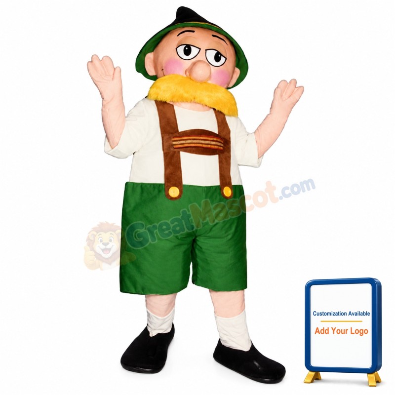 Alpine Man Lightweight Mascot Costume
