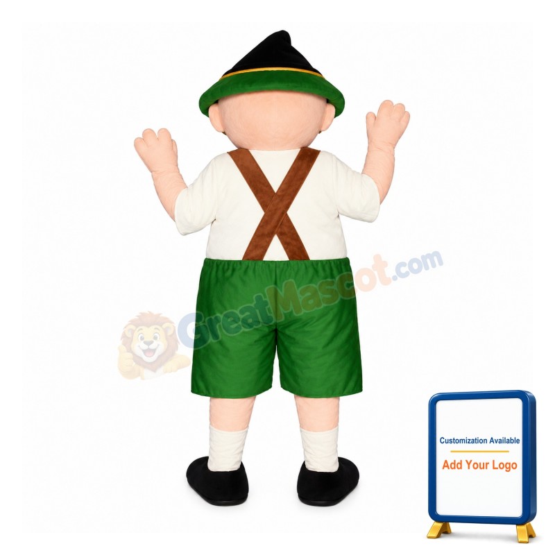 Alpine Man Lightweight Mascot Costume