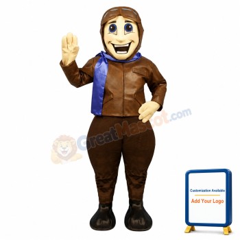 Perry Pilot Lightweight Mascot Costume