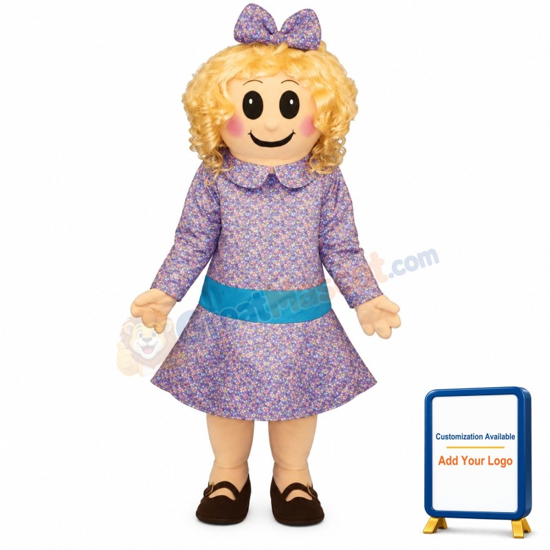 Satin Doll Lightweight Mascot Costume