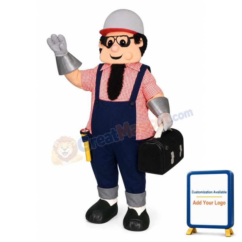 Barber Lightweight Mascot Costume