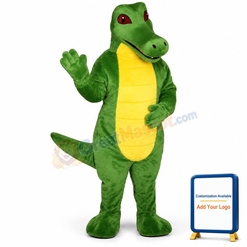 Crocodile Lightweight Mascot Costume