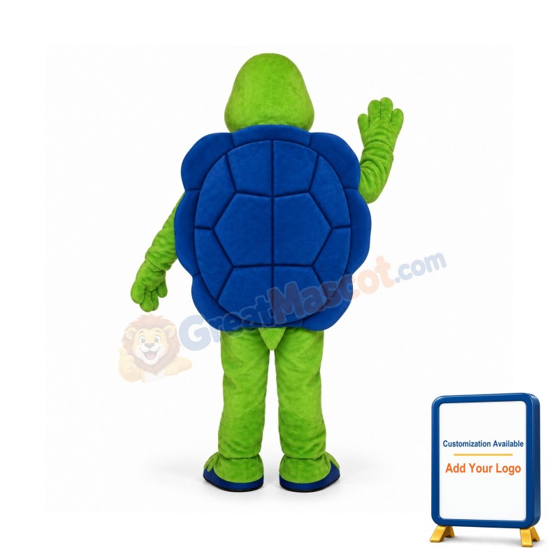 Blue Shell Turtle Lightweight Mascot Costume