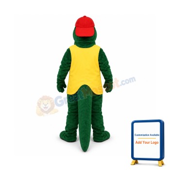 Tuff Gator w-Shirt & Hat Lightweight Mascot Costume