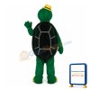 Wilbur Turtle w-Hat & Flip Flops Lightweight Mascot Costume