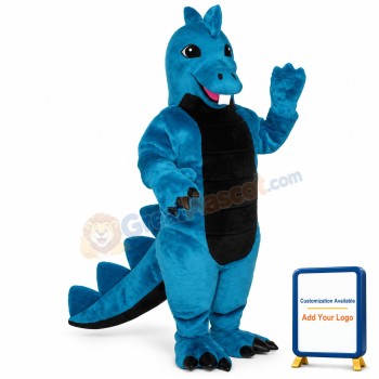Blue Dino Lightweight Mascot Costume