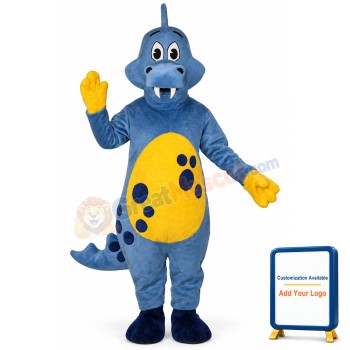Blue VictorVon Puff Lightweight Mascot Costume
