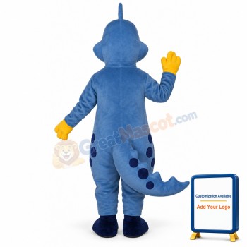 Blue VictorVon Puff Lightweight Mascot Costume