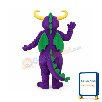 Horned Dragon Lightweight Mascot Costume