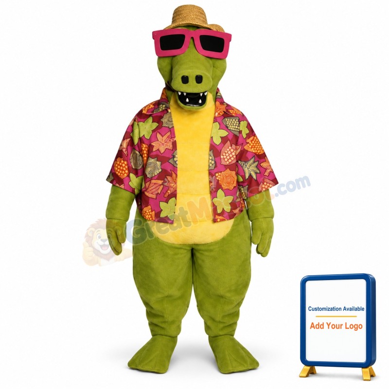 Awesome Alligator Lightweight Mascot Costume