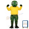 Tough Toad w-Shirt Lightweight Mascot Costume
