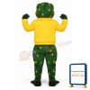 Tough Toad w-Shirt Lightweight Mascot Costume