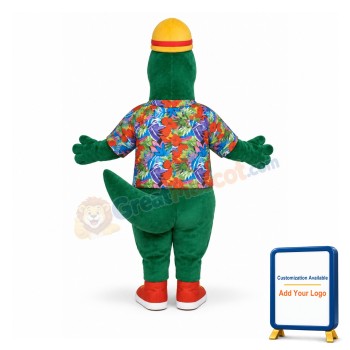 Al Gator w-HatShirt &Shoes Lightweight Mascot Costume