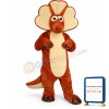 Triceratops Lightweight Mascot Costume