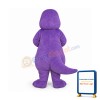 Purple Dinosaur Lightweight Mascot Costume