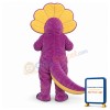 Purple Triceratops Lightweight Mascot Costume