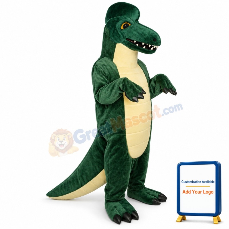 Dinosaur w-Crest Lightweight Mascot Costume