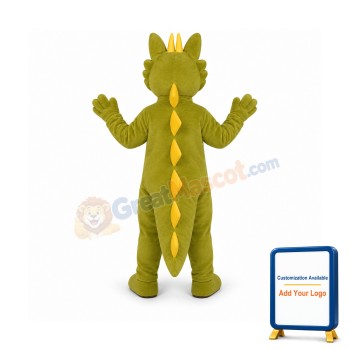 Green Oriental Dragon Lightweight Mascot Costume