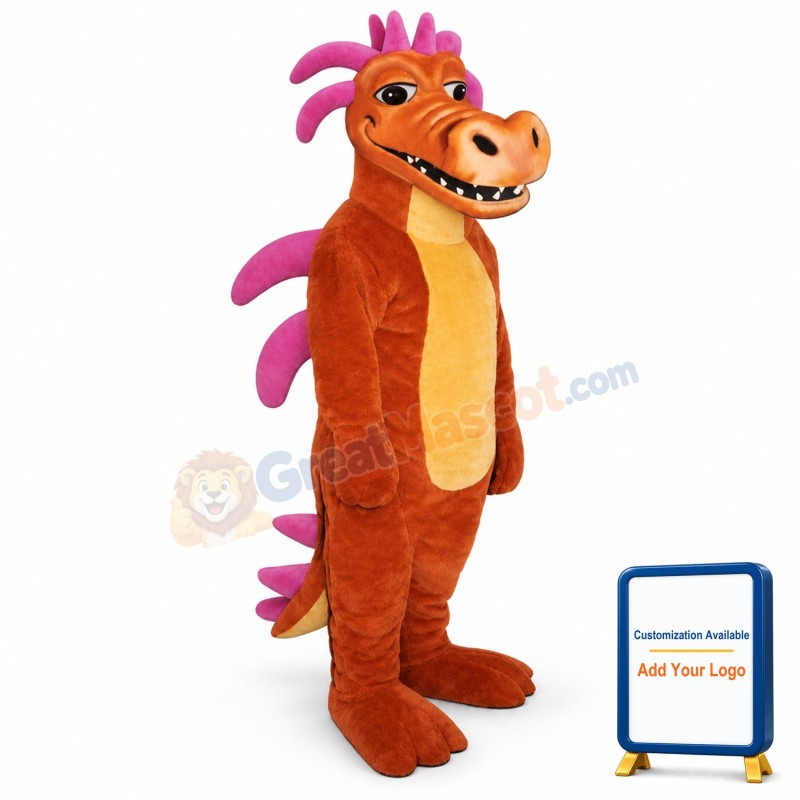 Duncan Dragon Lightweight Mascot Costume