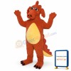Red Dragon Lightweight Mascot Costume