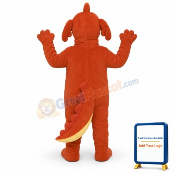 Red Dragon Lightweight Mascot Costume