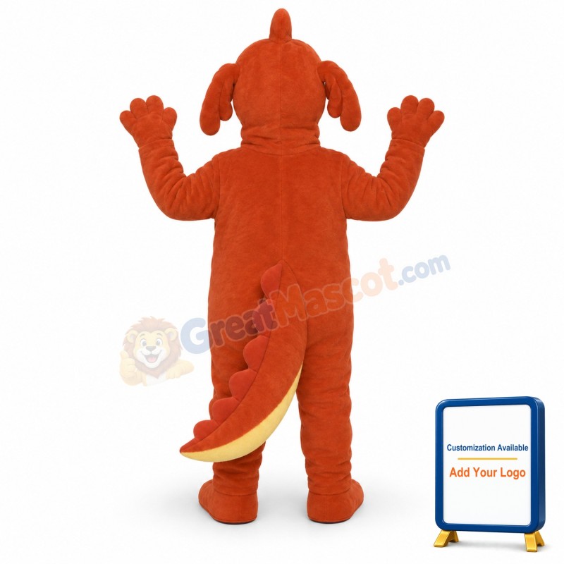 Red Dragon Lightweight Mascot Costume