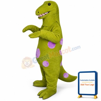 Green Dinosaur Lightweight Mascot Costume