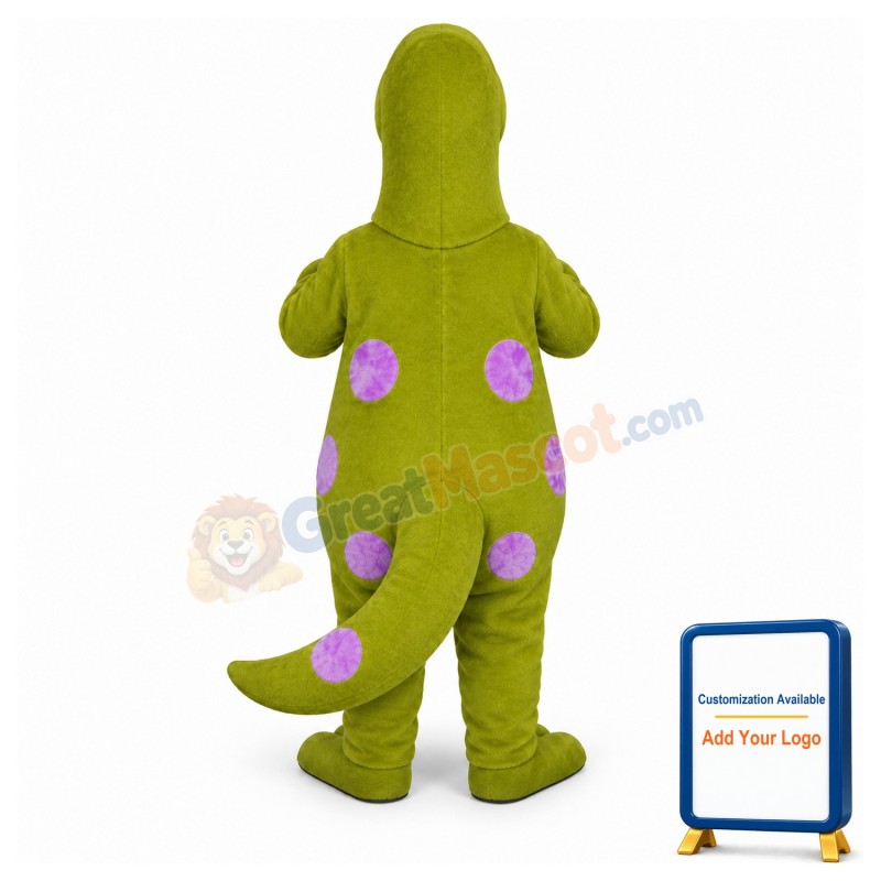 Green Dinosaur Lightweight Mascot Costume