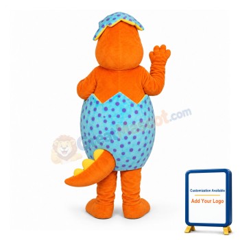 Hatching Baby-Saurus Lightweight Mascot Costume
