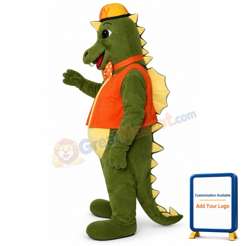 Smokey Dragon Lightweight Mascot Costume