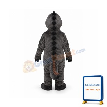 Black Dino Lightweight Mascot Costume